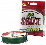 Леска плетеная SUFIX GYRO Braid зеленая 135 м 0.21 мм 11.9 кг
