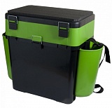 Ящик зимний Helios "FishBox" 19 л, зеленый