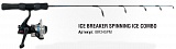 Зимняя удочка RAPALA  Ice Breaker с катушкой и намотанной леской Sufix 61см. Medium