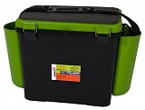 Ящик зимний Helios "FishBox", односекционный 19 л, зеленый