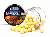 Бойлы POP-UP GBS Hot Spices Острые специи (желтый/белый) 10мм 56гр