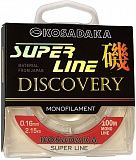 Леска Kosadaka "SUPER LINE Discovery" 100м, цв.прозрачный, 0,25мм, 5,1кг MSLD-100-CL-025