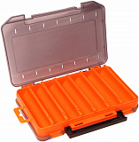 Коробка Kosadaka TB-S31D-OR, 20*13.5*3.5см для воблеров, двухсторонняя, оранжевая
