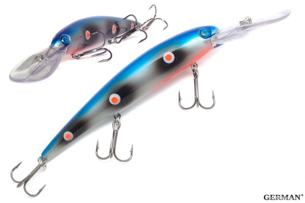 Воблер German GG Bandit 120 мм / 19.5 гр / цвет C301 Воблер German GG Bandit 120 мм / 19.5 гр / цвет C301