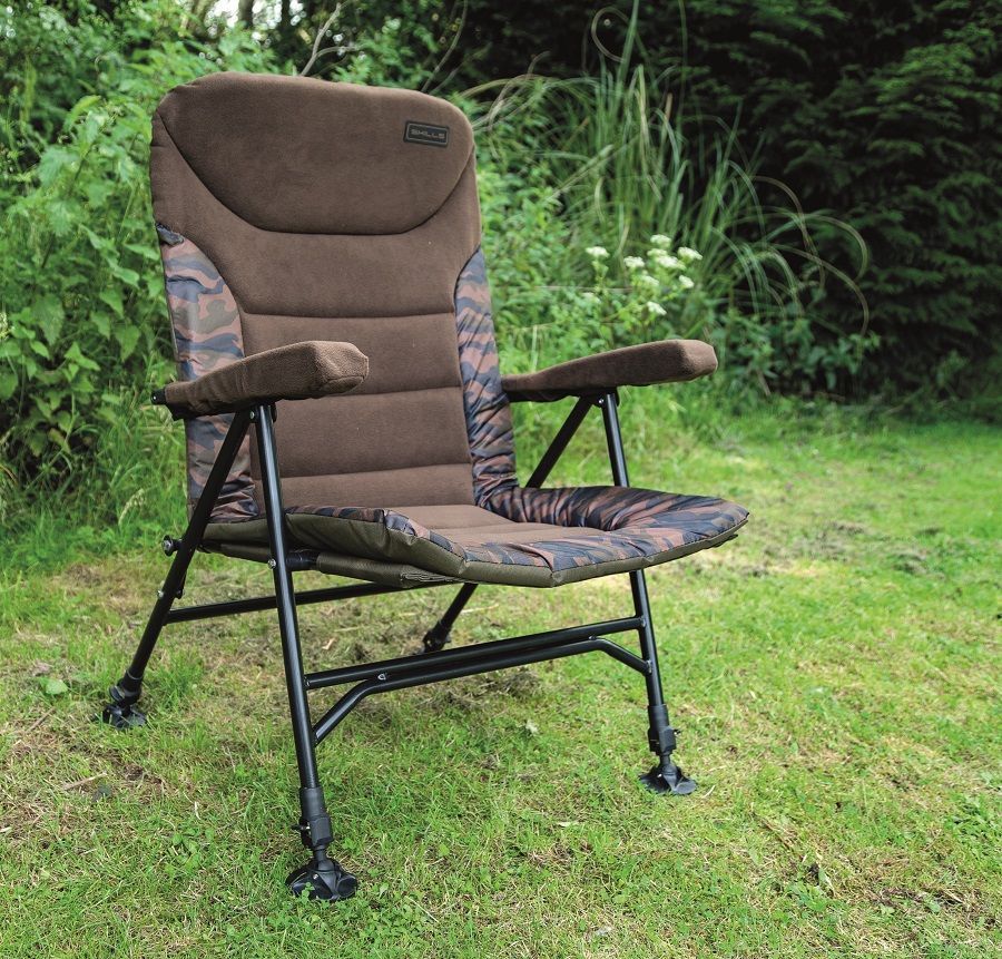 Кресло с подлокотниками SKILLS Camo Relax Chair Adjustable. Фото N3