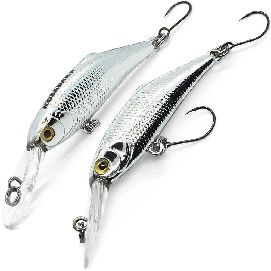 Воблер Kosadaka SHARKY Minnow XD 43S SIL Воблер Kosadaka SHARKY Minnow XD 43S SIL