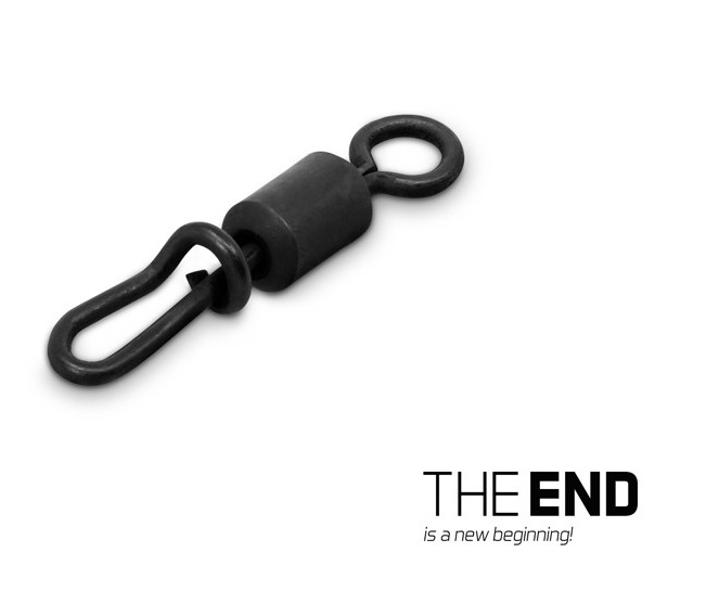 Вертлюг с застежкой DELPHIN THE END T-Lock - 10 шт. Вертлюг с застежкой DELPHIN THE END T-Lock - 10 шт.