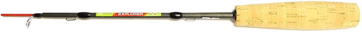 Зимняя удочка Grifon телескопич. EXPLORER 50см с мотовилом, пробк.ручка. Фото N2
