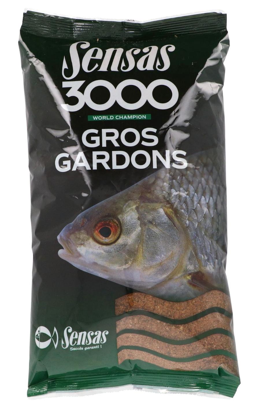 Прикормка Sensas 3000 GROS GARDON 1кг Прикормка Sensas 3000 GROS GARDON 1кг