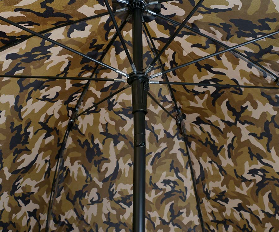 Зонт рыболовный FLAGMAN камуфляж нейлон с тентом d2,5м. Фото N4