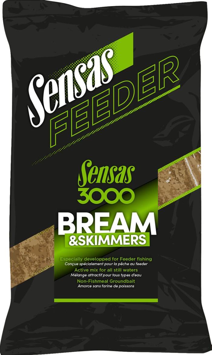 Прикормка Sensas 3000 Feeder BREAM & SKIMMERS 1кг Прикормка Sensas 3000 Feeder BREAM & SKIMMERS 1кг