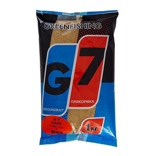 Прикормка GF G-7 КАРП (Кукуруза) 1кг