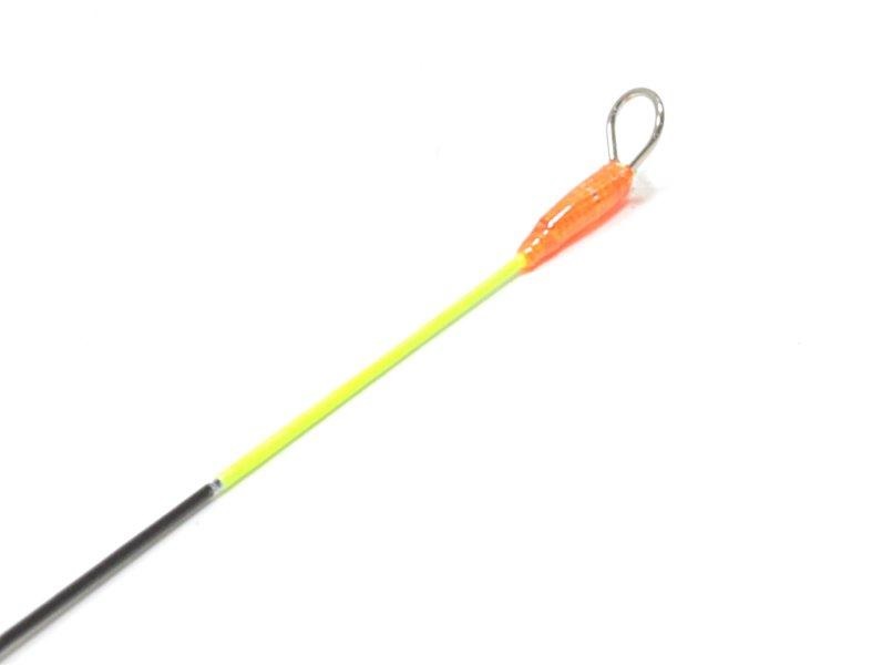 Балалайка Bravo fishing SPS-Y стеклопластиковый хлыстик со сторожком нагрузка 0,7-2,8гр ( жёлтая). Фото N3