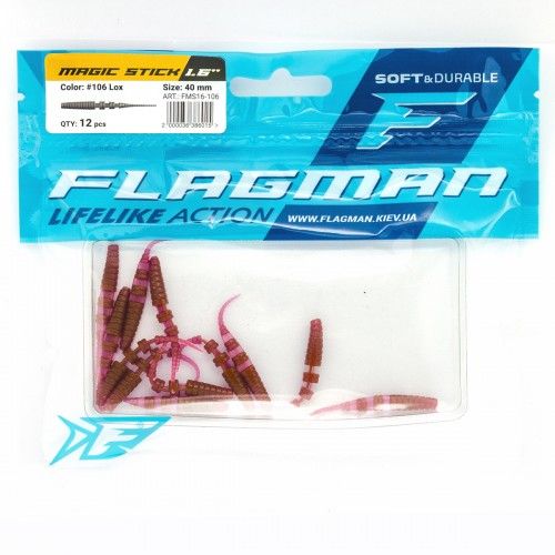 Виброхвост Flagman Magic Stick 1.6" #106 Lox