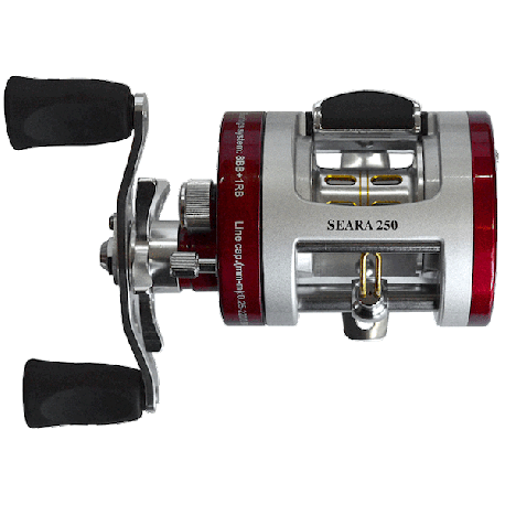 Катушка мультипликаторная GRFISH SEARA 400 леворукая Катушка мультипликаторная GRFISH SEARA 400 леворукая