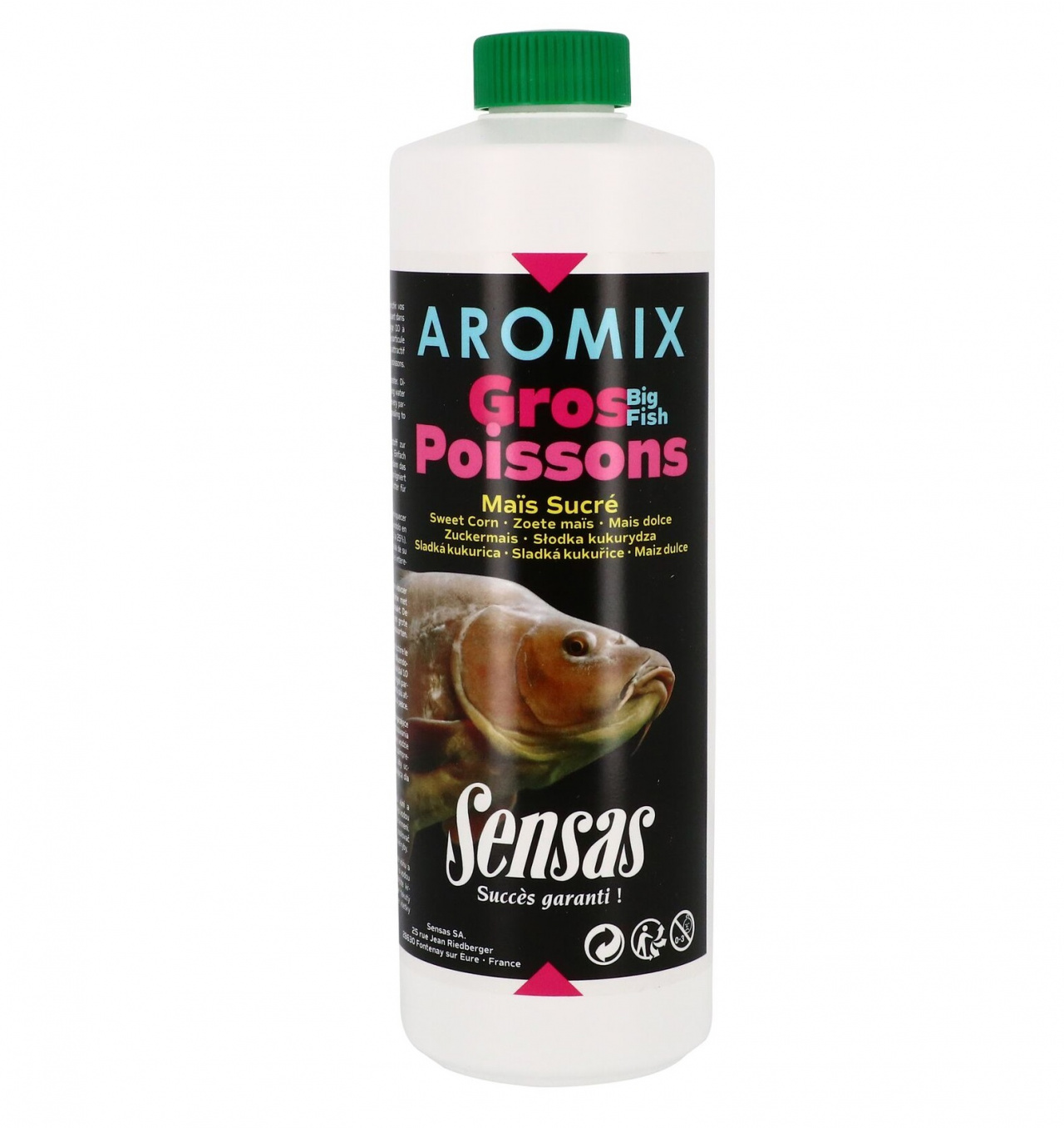 Ароматизатор Sensas AROMIX Sweet Corn 0.5л Ароматизатор Sensas AROMIX Sweet Corn 0.5л