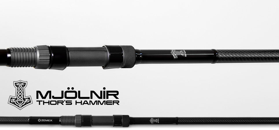 Удилище карповое ZEMEX MJOLNIR Thor's Hammer 13 ft - 3.5 lb  NEW. Фото N3