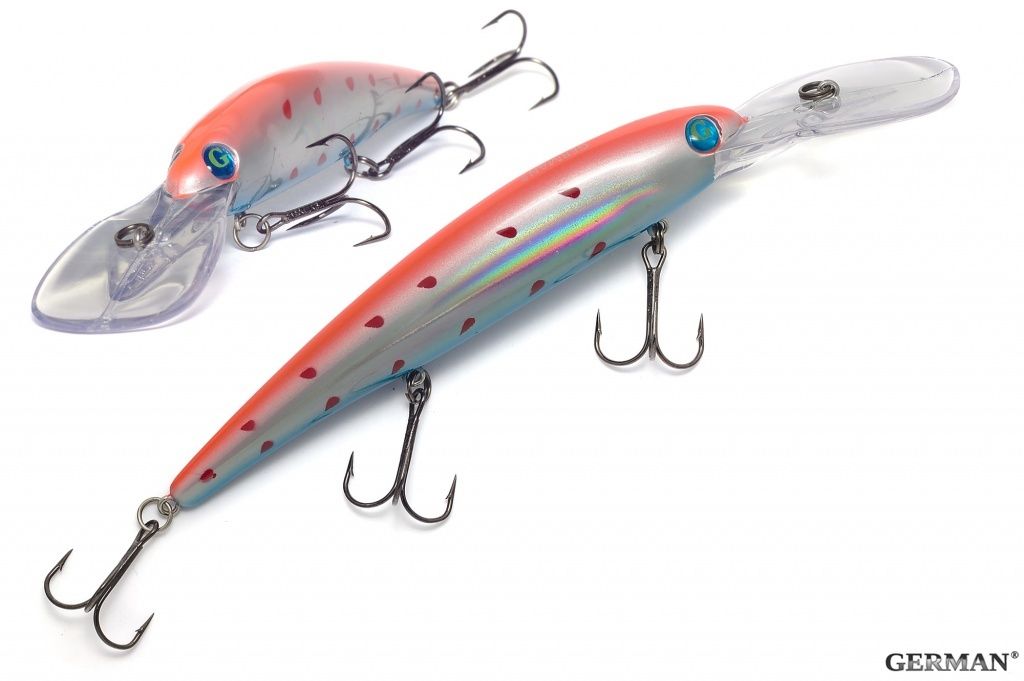 Воблер German GG Bandit 120 мм / 19.5 гр / цвет C222 Воблер German GG Bandit 120 мм / 19.5 гр / цвет C222