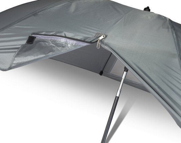 Зонт с наклонным куполом MS RANGE Easy Cast Brella / 230cm. Фото N3