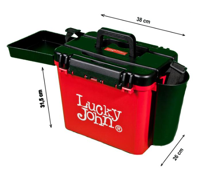 Ящик рыболовный зимний Lucky John (из 6-ти частей) 38х26х31,5см. Фото N2 Ящик рыболовный зимний Lucky John (из 6-ти частей) 38х26х31,5см. Фото N2