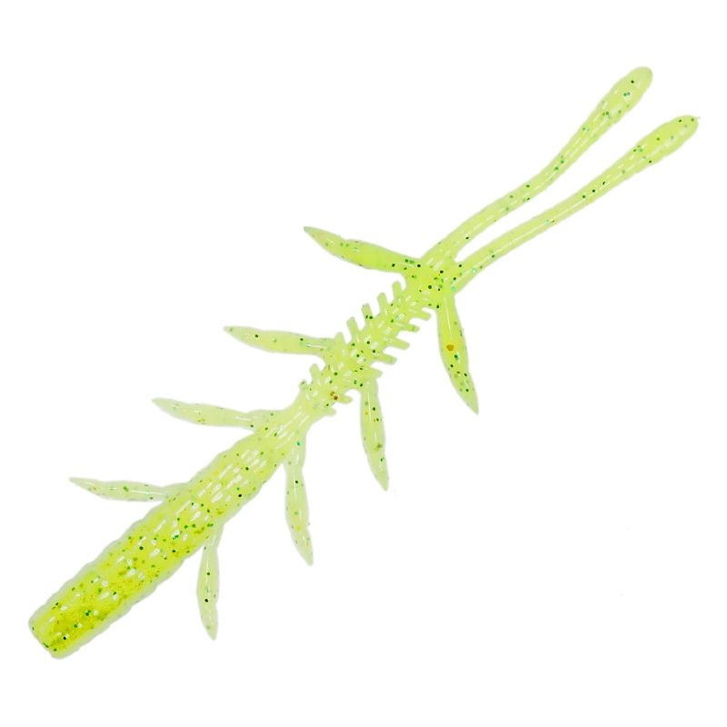 Креатура JACKALL Scissor Comb 3,8" 97мм (7 шт.) glow chartreuse shad