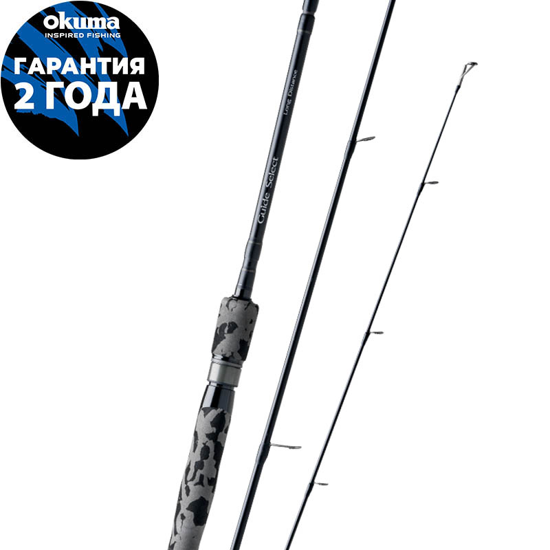 Удилище OKUMA Guide Select Long Distance Spinning 9'3" 281cm M 10-28g 2pcs Удилище OKUMA Guide Select Long Distance Spinning 9'3" 281cm M 10-28g 2pcs