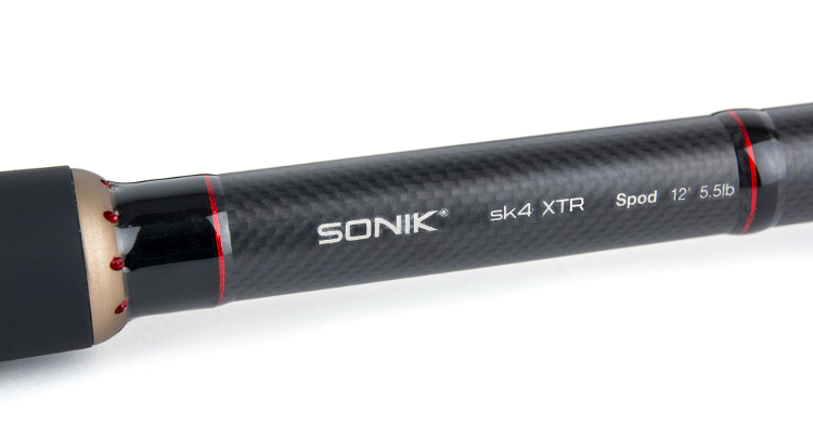 Удилище прикормочное Sonik SK4 XTR Spod Rod 12ft / 5.5lb (50mm). Фото N2