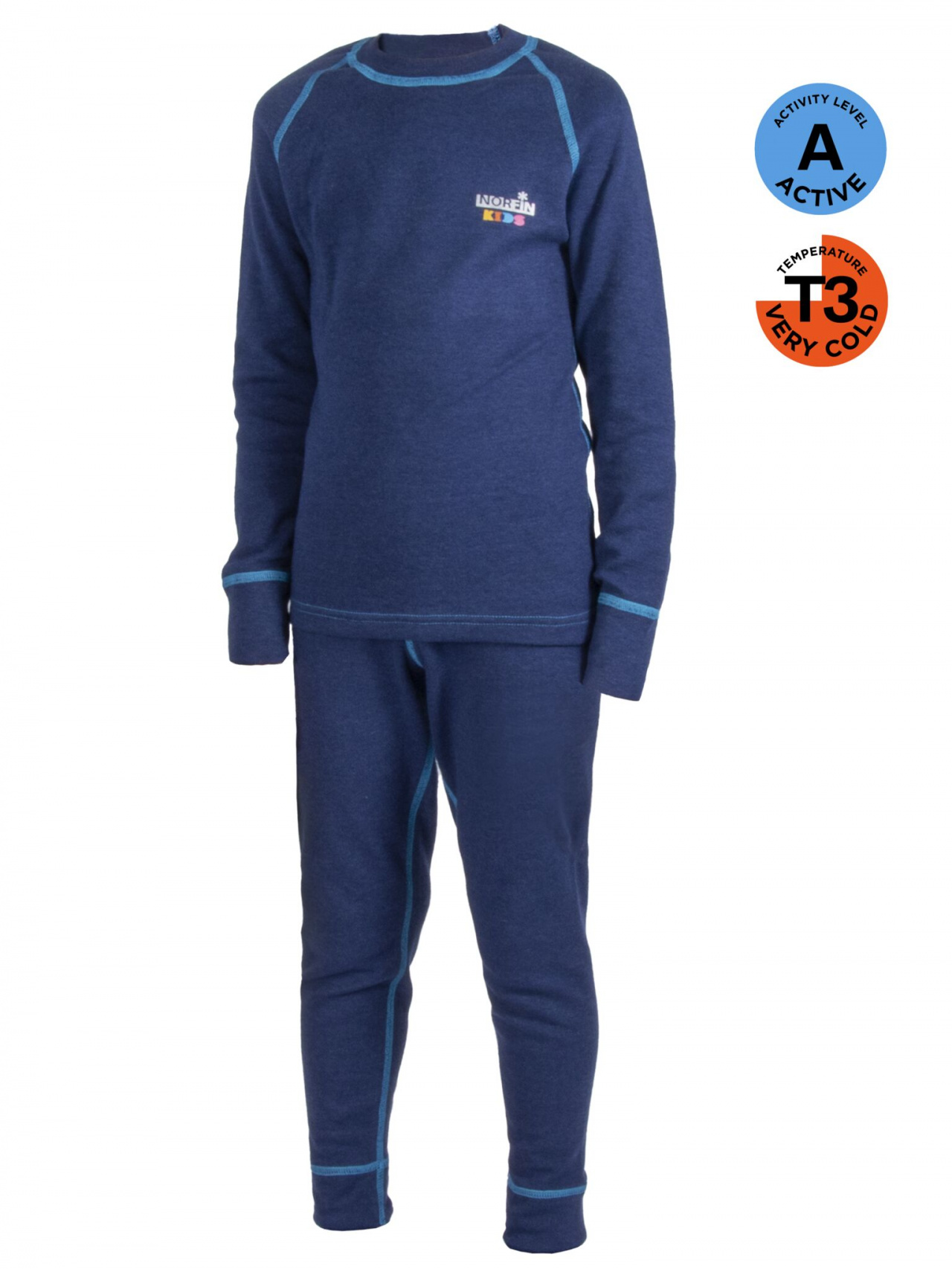 Термокомплект Norfin KIDS BASE BLUE 01 р.104-110 Термокомплект Norfin KIDS BASE BLUE 01 р.104-110