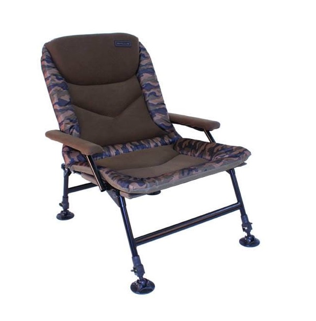 Кресло с подлокотниками SKILLS Camo Carp Arm Chair