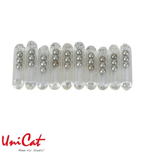 Шумовая капсула UNI CAT Glass Rattles - Large - 5.5x26mm / 10шт.