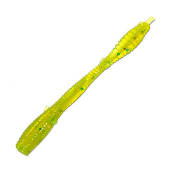 Силиконовая приманка Kosadaka T-Liner Worm (5,5 см) GR(упаковка - 15 шт.)