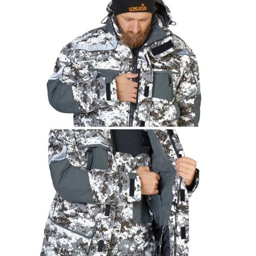 Костюм зимний Norfin EXPLORER CAMO 03 р.L. Фото N5 Костюм зимний Norfin EXPLORER CAMO 03 р.L. Фото N5