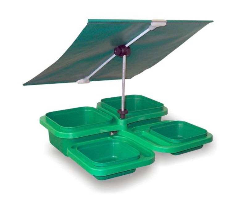 Зонт на столик для насадки STONFO 50х51х26см. Фото N2