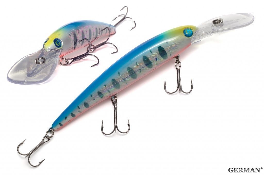 Воблер German GG Bandit 120 мм / 19.5 гр / цвет C224 Воблер German GG Bandit 120 мм / 19.5 гр / цвет C224