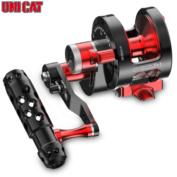Катушка силовая на сома UNI CAT DARKSIDE 2-Speed LH-6002 Катушка силовая на сома UNI CAT DARKSIDE 2-Speed LH-6002