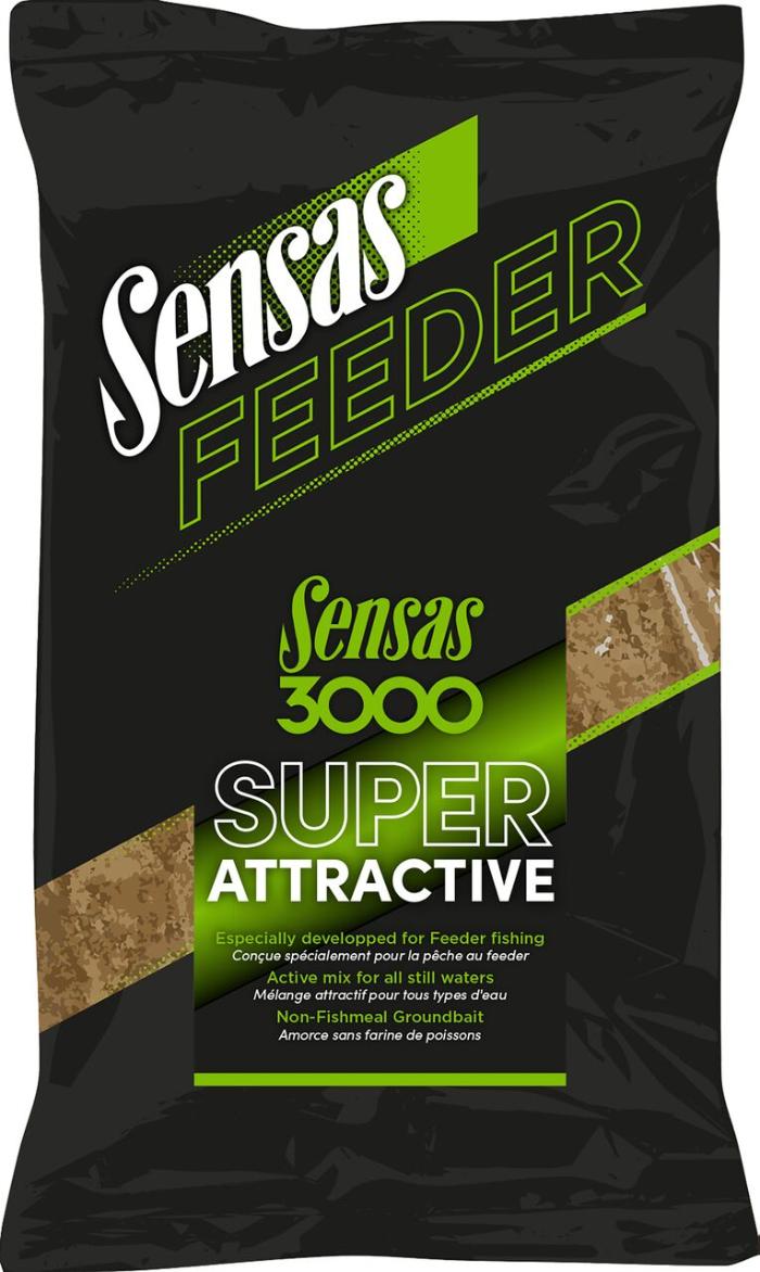 Прикормка Sensas 3000 Feeder SUPER ATTRACTIVE 1кг Прикормка Sensas 3000 Feeder SUPER ATTRACTIVE 1кг