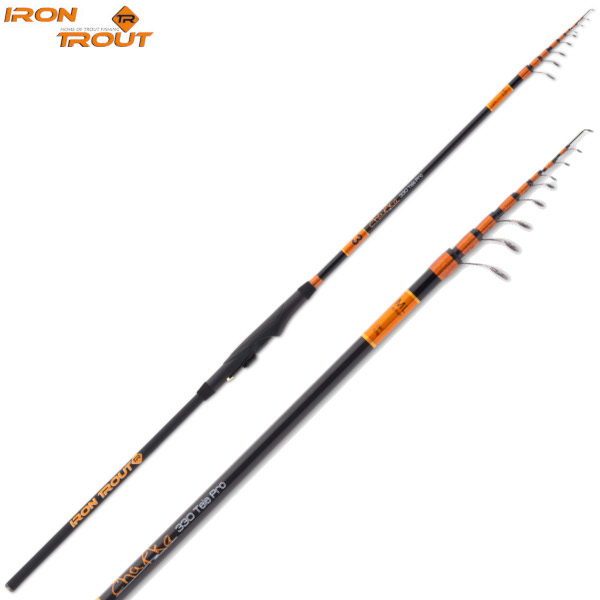 Удилище форелевое телескопическое IRON TROUT CHAKKA Tele PRO 3 / 3.30m / 5-9g Удилище форелевое телескопическое IRON TROUT CHAKKA Tele PRO 3 / 3.30m / 5-9g