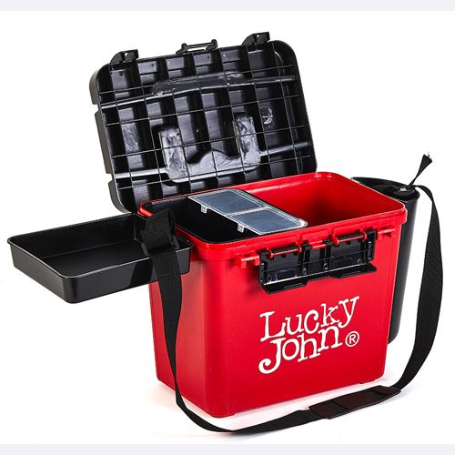 Ящик рыболовный зимний Lucky John (из 6-ти частей) 38х26х31,5см Ящик рыболовный зимний Lucky John (из 6-ти частей) 38х26х31,5см