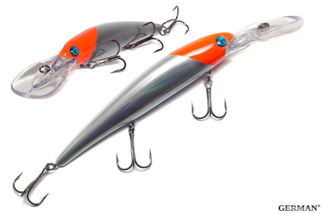 Воблер German GG Bandit 120 мм / 19.5 гр / цвет C015 Воблер German GG Bandit 120 мм / 19.5 гр / цвет C015