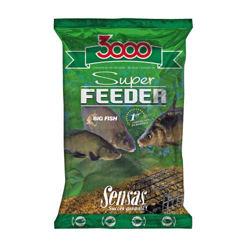 Прикормка Sensas 3000 Super FEEDER Big Fish 1кг Прикормка Sensas 3000 Super FEEDER Big Fish 1кг