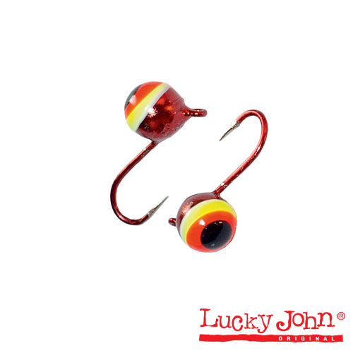 Мормышка вольфрамовая Lucky John ШАР с петел. и глаз. 030. Фото N5 Мормышка вольфрамовая Lucky John ШАР с петел. и глаз. 030. Фото N5