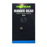 Бусина резиновая KORDA Rubber Bead Green 5мм