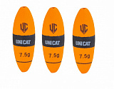 Полавок UNI CAT EVA Micro Lifter / 5.0g / Orange  - 3шт.