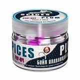 Бойлы Насад. Плав. Двух Цв. Sonik Baits Spices-Plum Fluo Pop-Ups 14Мм 90Мл