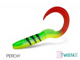 Твистер DELPHIN TWISTA-X Eeltail UVs / 15cm / PERCHY - 5шт.
