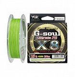 Плетеный шнур YGK G-Soul X8 Upgrade 200m #0.8/16lb Lime Green