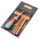 Сверло+пробковые цилиндры PB Products Bait Drill 6mm + Сork Sticks / 3шт.