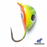 Мормышка вольфрамовая Lucky John МИДИЯ крашеная с петелькой 030