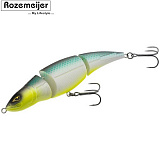 Воблер ROZEMEIJER FATAL JR. Slow Sinking - 13cm - 39g / 0.3 - 0.8m / Yellow Cheek