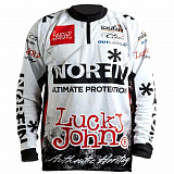Футболка Norfin & Lucky John белая 01 р.S